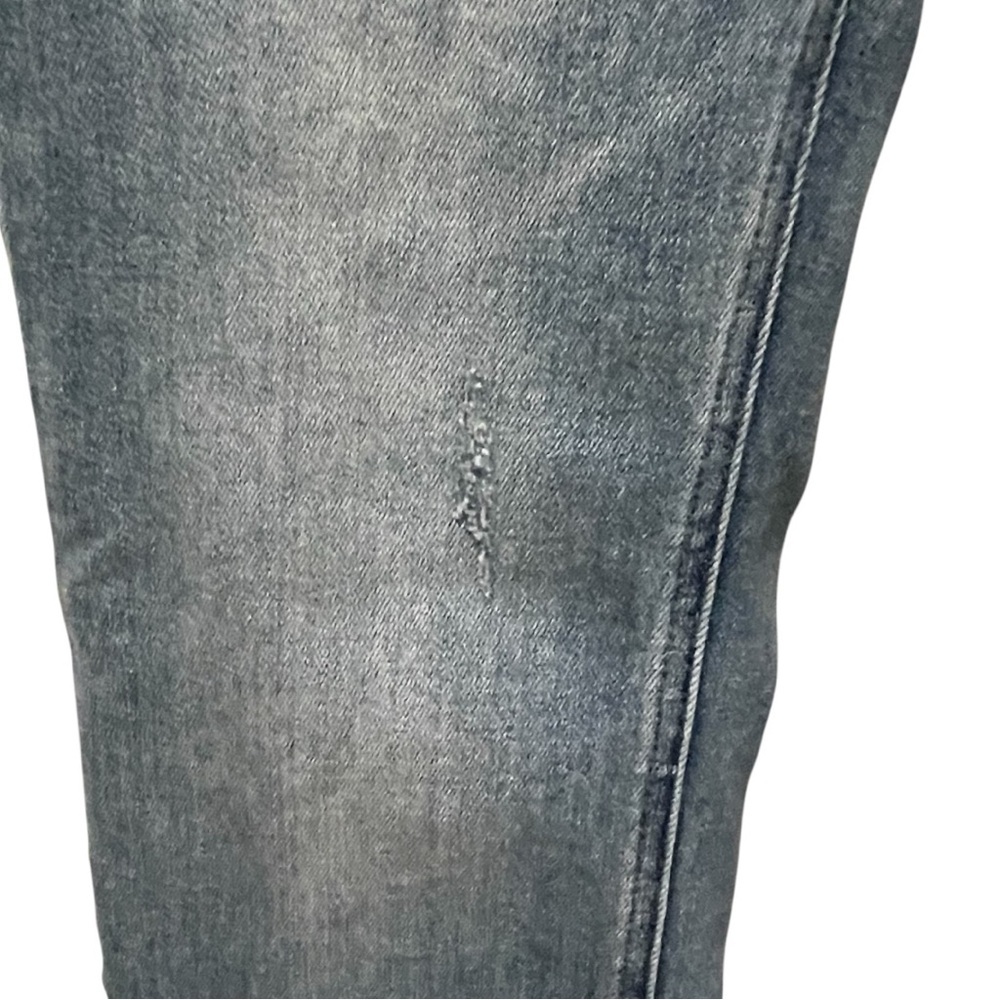 RISEN JEANS High Rise Denim Jeans with Button Fly Straight Leg - Picture 6 of 16